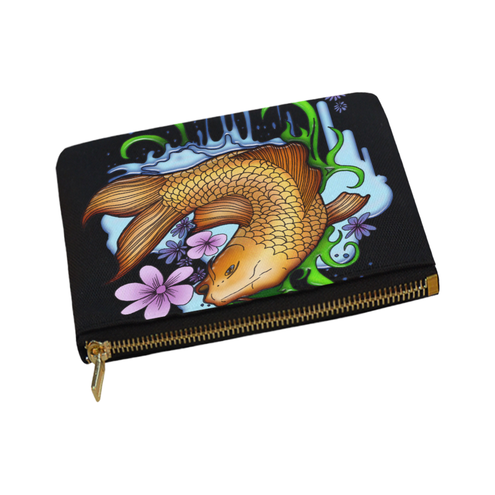 Koi Fish Carry-All Pouch 8''x 6''