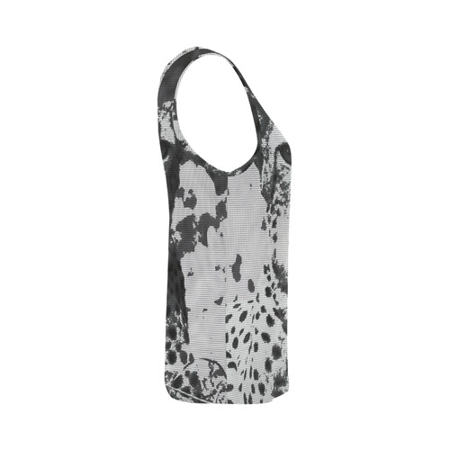 Urban Pop Art Cheetah by JamColors All Over Print Tank Top for Women (Model T43)