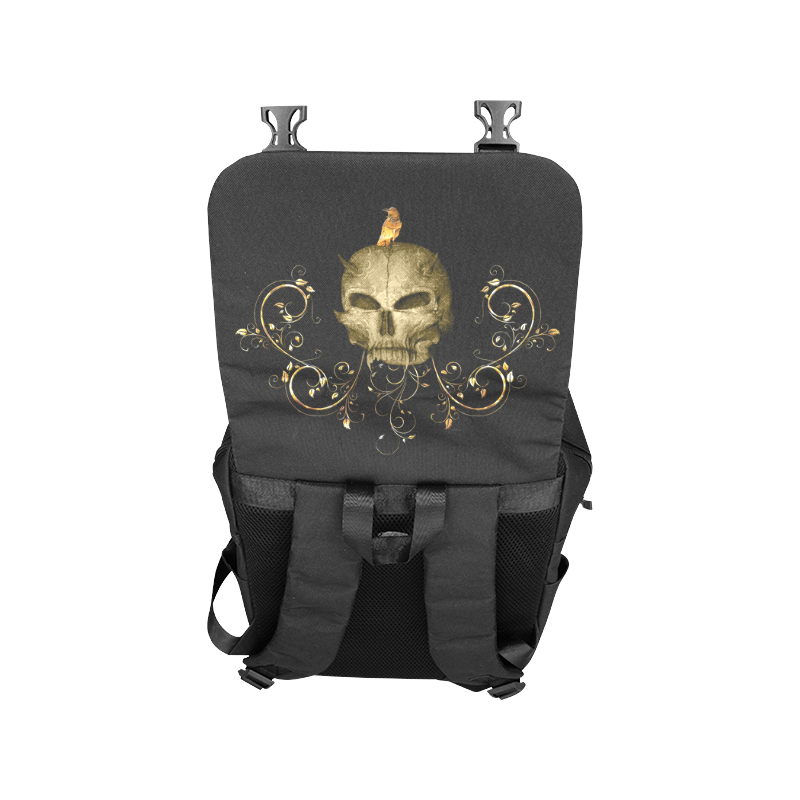 The golden skull Casual Shoulders Backpack (Model 1623)