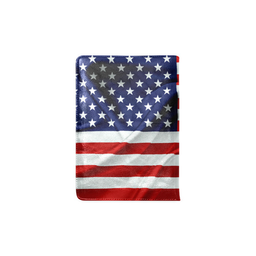 America Flag Banner Patriot Stars Stripes Freedom Custom NoteBook A5