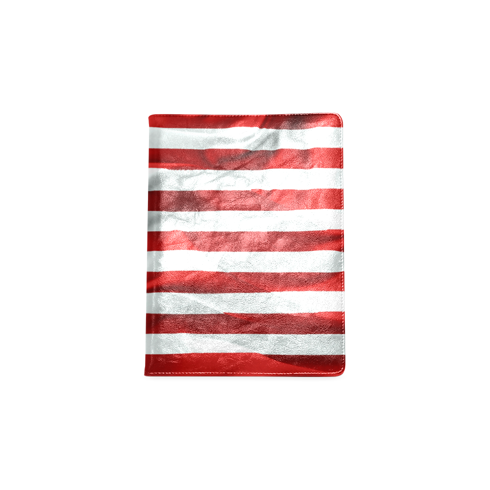 America Flag Banner Patriot Stars Stripes Freedom Custom NoteBook B5