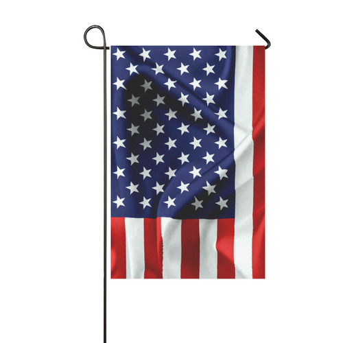 America Flag Banner Patriot Stars Stripes Freedom Garden Flag 12‘’x18‘’（Without Flagpole）