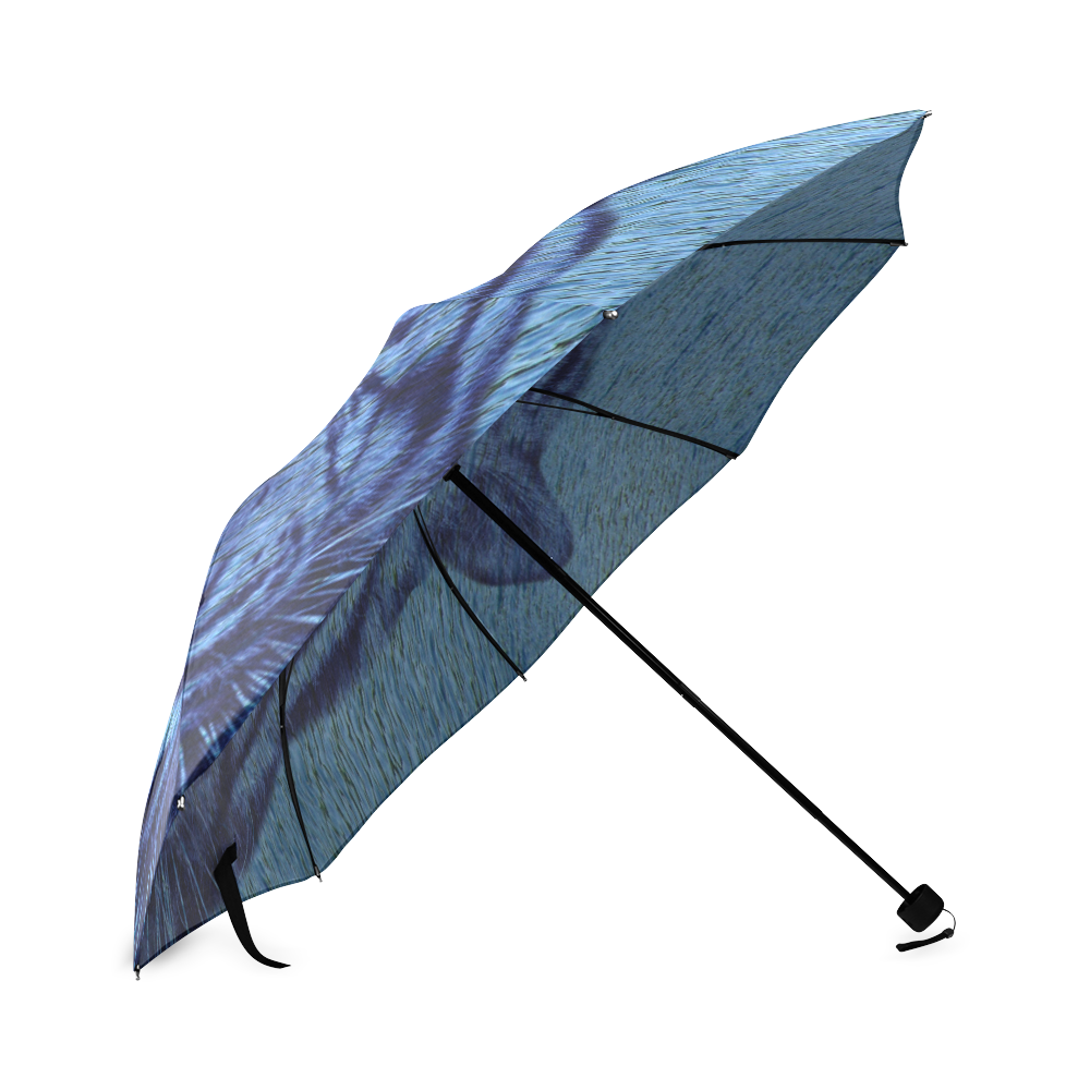 Tiger and Water Foldable Umbrella (Model U01)