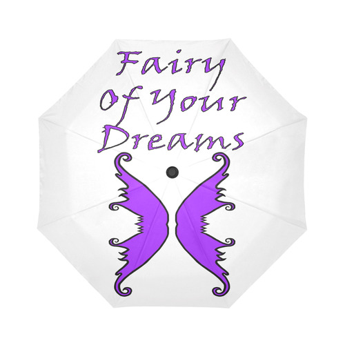 Fairy Of Your Dreams Purple Auto-Foldable Umbrella (Model U04)