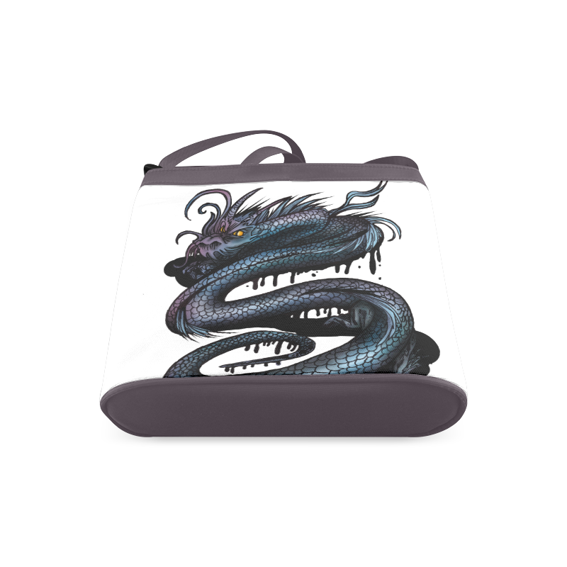 Dragon Swirl Crossbody Bags (Model 1613)
