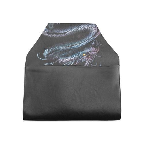 Dragon Swirl Clutch Bag (Model 1630)