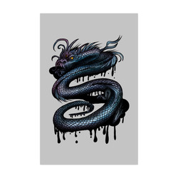 Dragon Swirl Poster 22"x34"