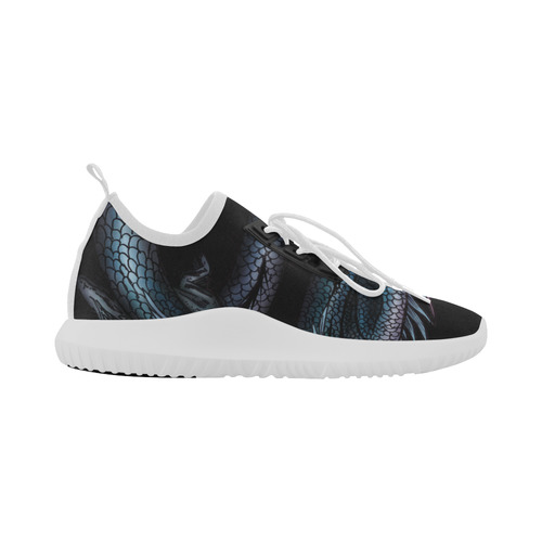 Dragon Swirl Dolphin Ultra Light Running Shoes for Men (Model 035)