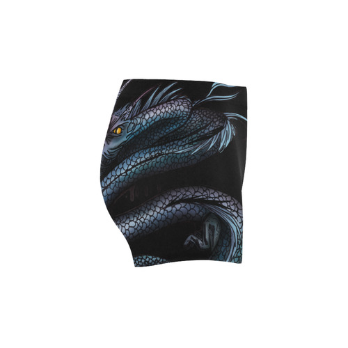 Dragon Swirl Briseis Skinny Shorts (Model L04)