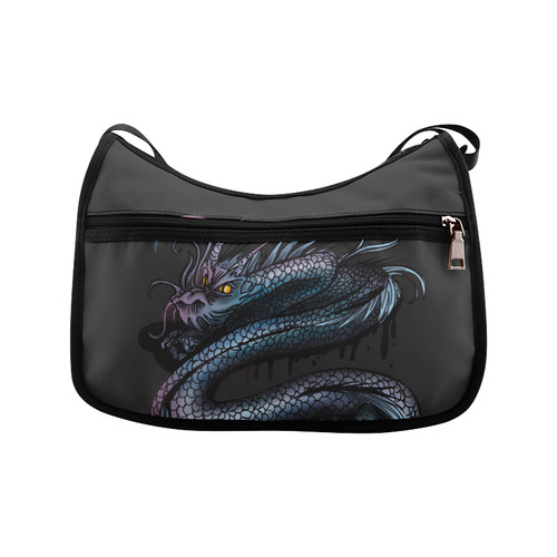 Dragon Swirl Crossbody Bags (Model 1616)