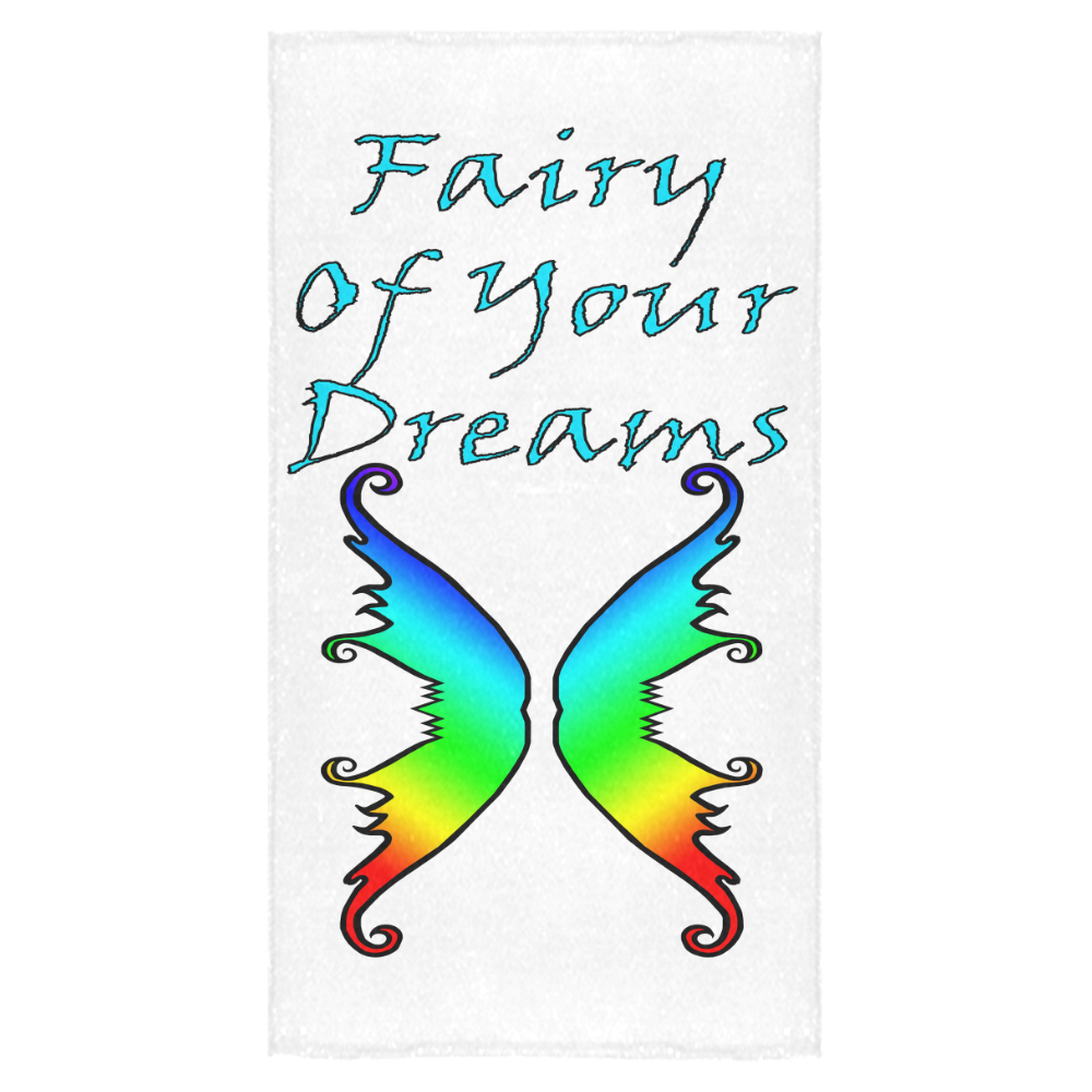 Fairy Of Your Dreams Rainbow Bath Towel 30"x56"