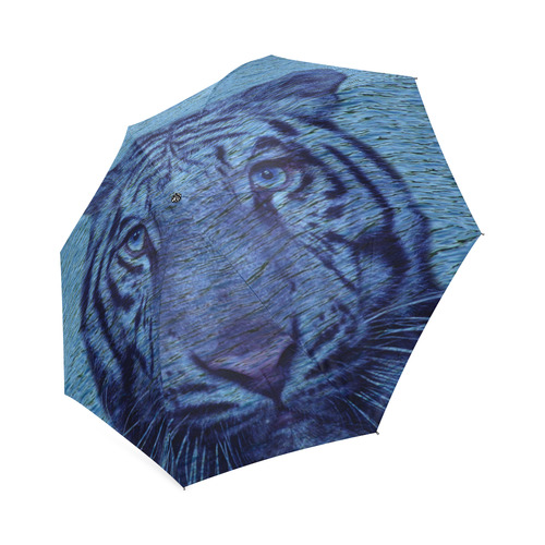 Tiger and Water Foldable Umbrella (Model U01)