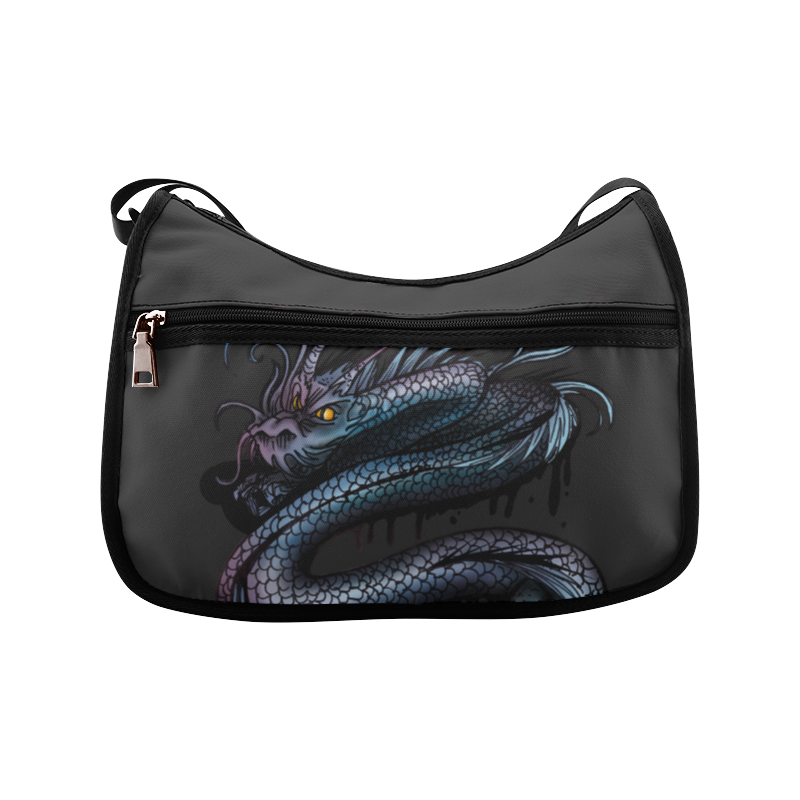Dragon Swirl Crossbody Bags (Model 1616)