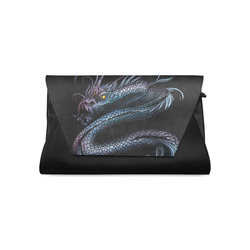 Dragon Swirl Clutch Bag (Model 1630)