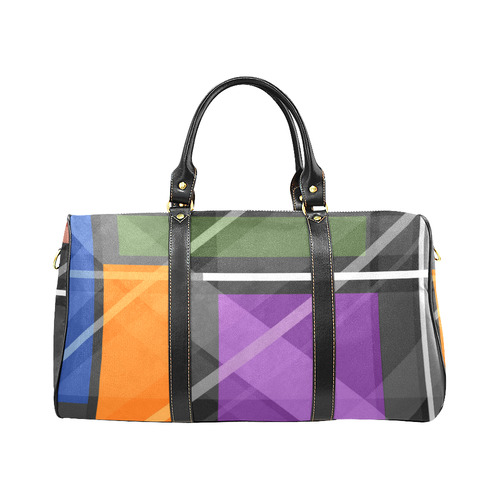 Crossing Shapes New Waterproof Travel Bag/Large (Model 1639)