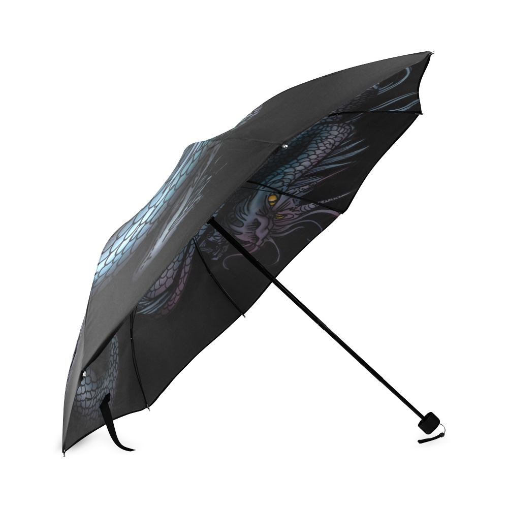 Dragon Swirl Foldable Umbrella (Model U01)