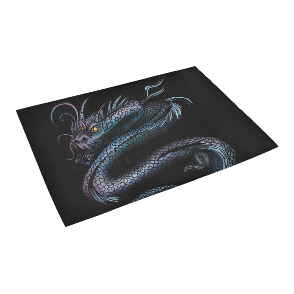 Dragon Swirl Azalea Doormat 24" x 16" (Sponge Material)