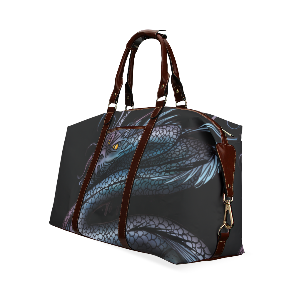 Dragon Swirl Classic Travel Bag (Model 1643) Remake