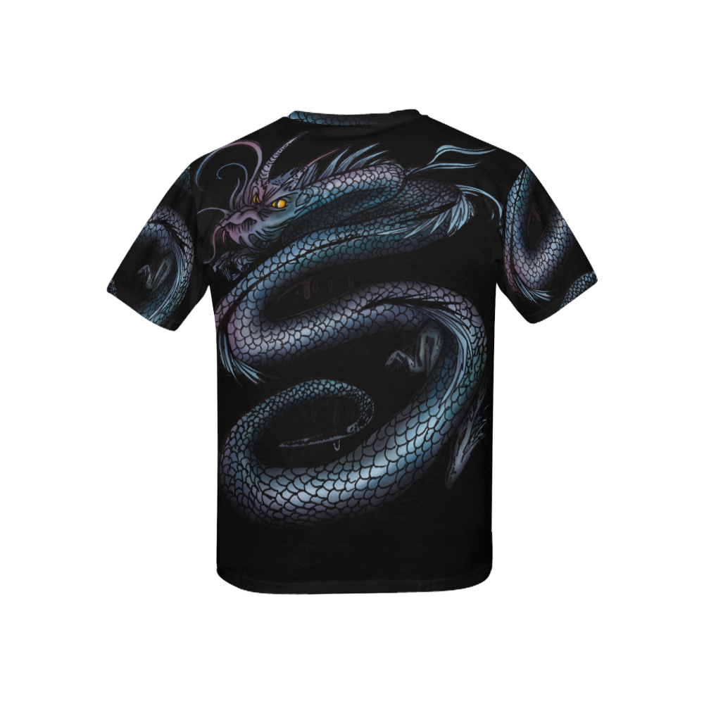 Dragon Swirl Kids' All Over Print T-shirt (USA Size) (Model T40)
