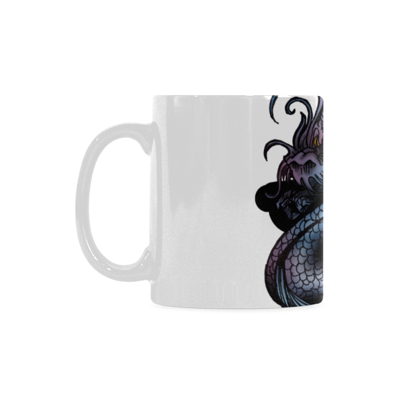 Dragon Swirl White Mug(11OZ)