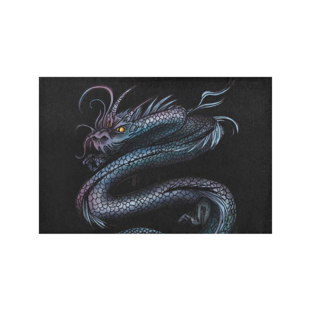 Dragon Swirl Placemat 12’’ x 18’’ (Two Pieces)