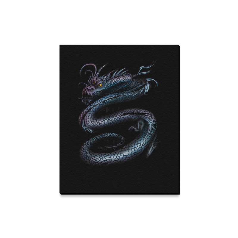 Dragon Swirl Canvas Print 16"x20"