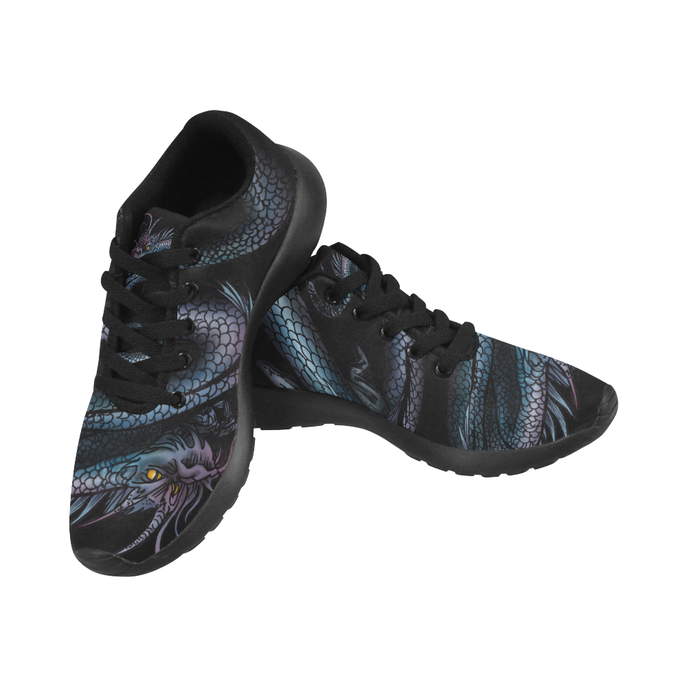 Dragon Swirl Women’s Running Shoes (Model 020)