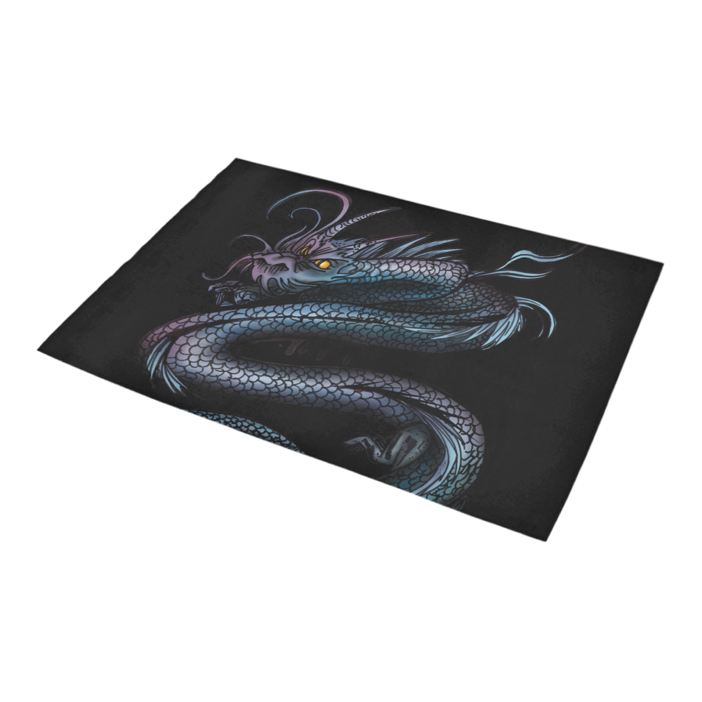 Dragon Swirl Azalea Doormat 24" x 16" (Sponge Material)