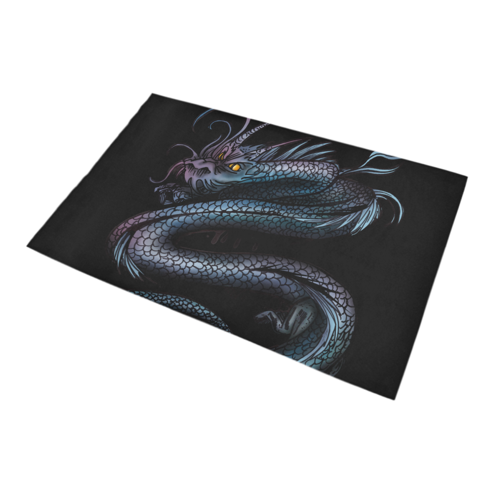Dragon Swirl Bath Rug 20''x 32''