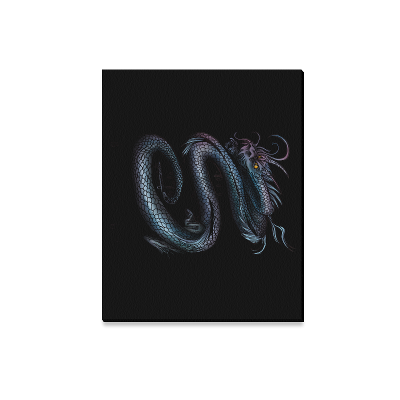 Dragon Swirl Canvas Print 20"x16"