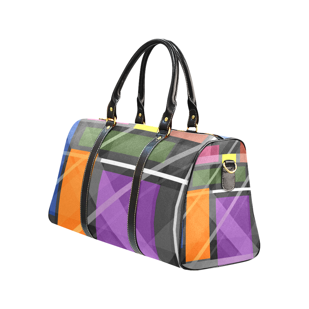 Crossing Shapes New Waterproof Travel Bag/Large (Model 1639)