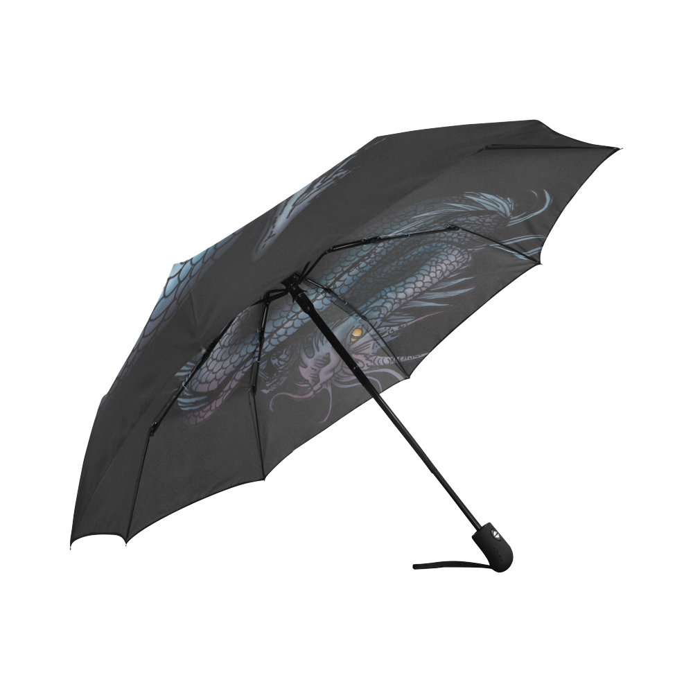 Dragon Swirl Auto-Foldable Umbrella (Model U04)