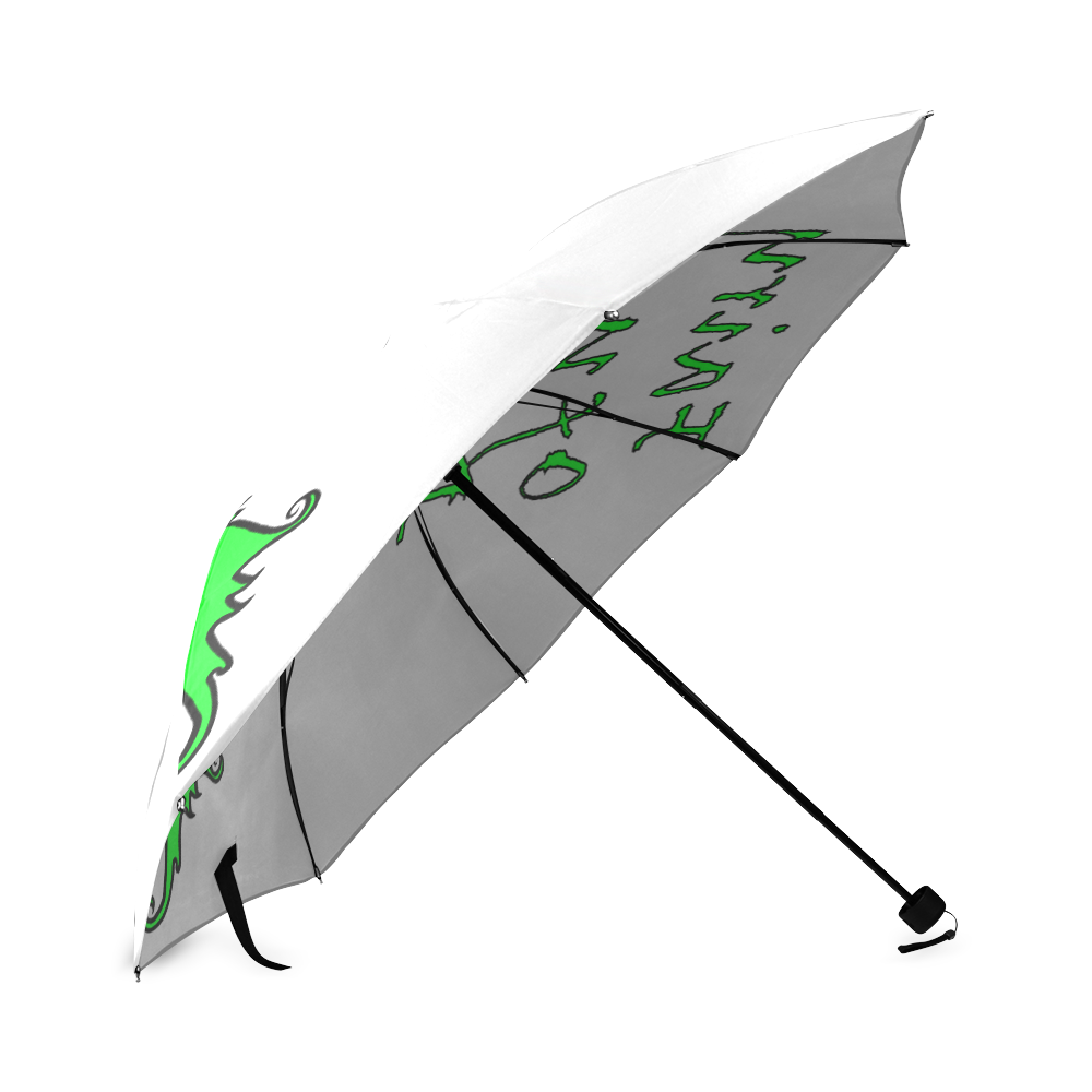 Fairy Of Your Dreams Green Foldable Umbrella (Model U01)