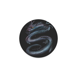 Dragon Swirl Round Coaster