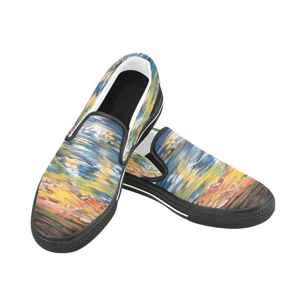 Sundown Slip-on Canvas Shoes for Kid (Model 019)