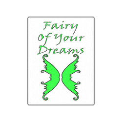 Fairy Of Your Dreams Green Blanket 50"x60"