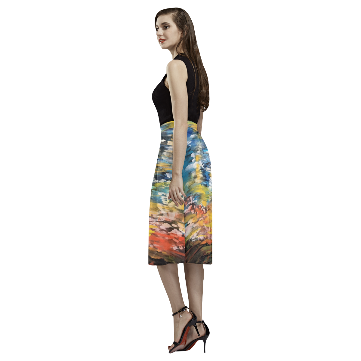 Sundown Aoede Crepe Skirt (Model D16)