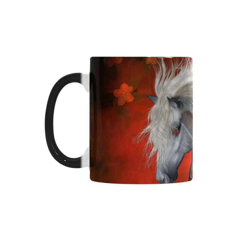 Awesome steampunk horse with wings Custom Morphing Mug