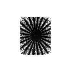 Black and white spiders lace pattern Custom Morphing Mug