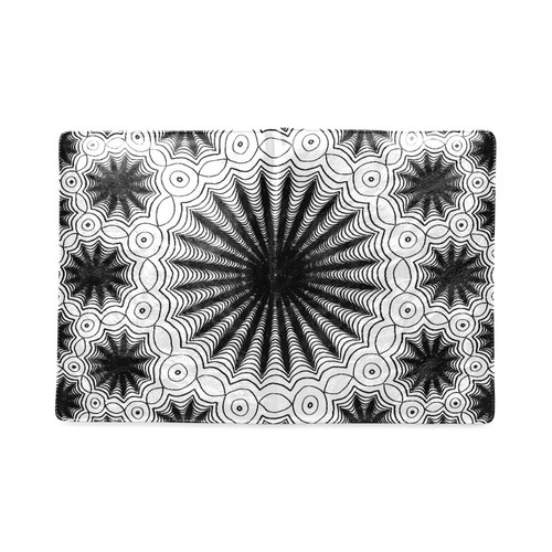Black and white spiders lace pattern Custom NoteBook B5