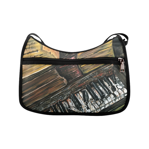 Broken Piano Crossbody Bags (Model 1616)