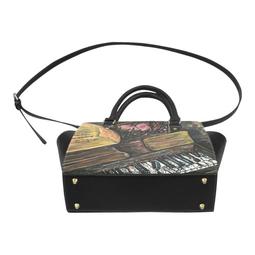 Broken Piano Classic Shoulder Handbag (Model 1653)