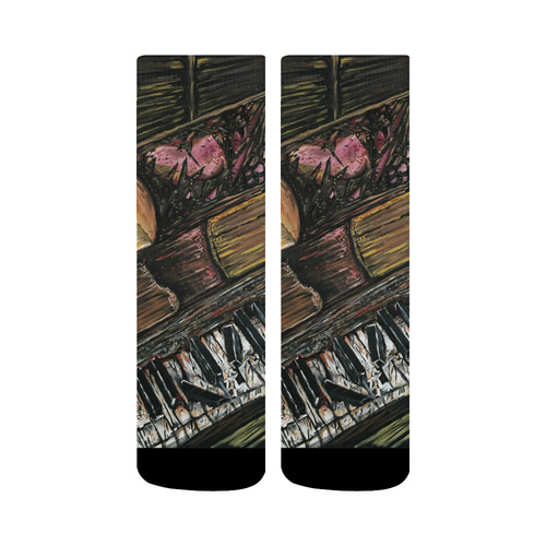 Broken Piano Crew Socks