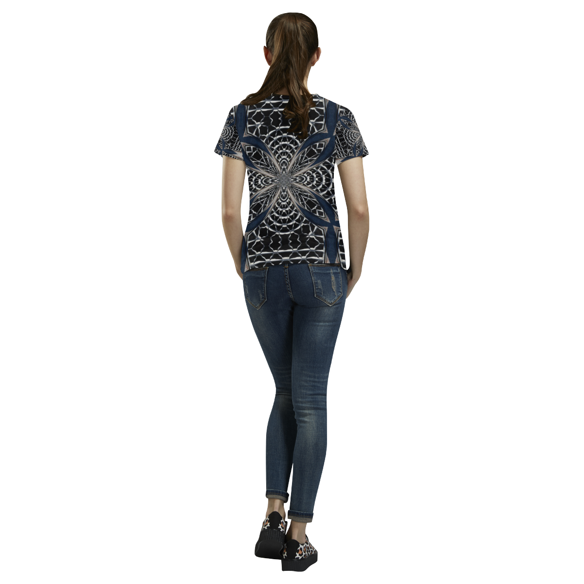 Grate 2 All Over Print T-Shirt for Women (USA Size) (Model T40)