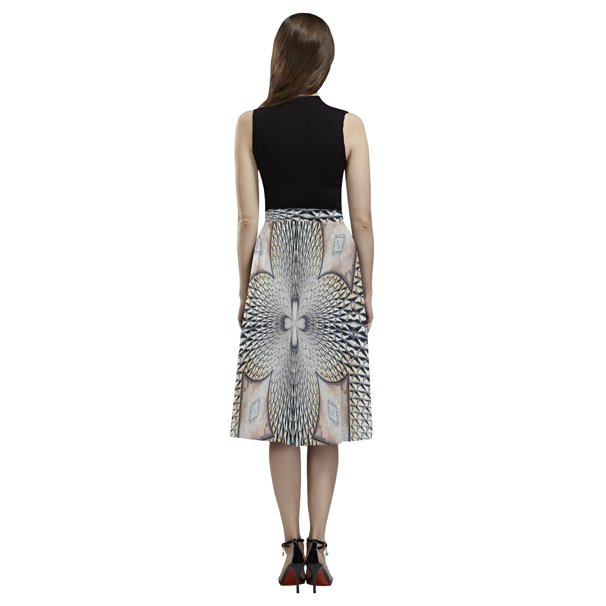 Grate 3 Aoede Crepe Skirt (Model D16)