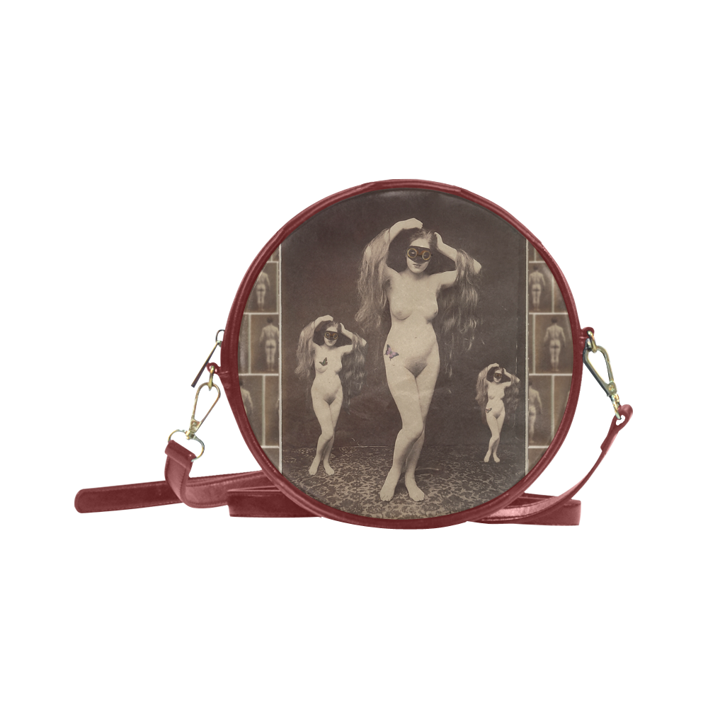 Three Muses Round Sling Bag (Model 1647)