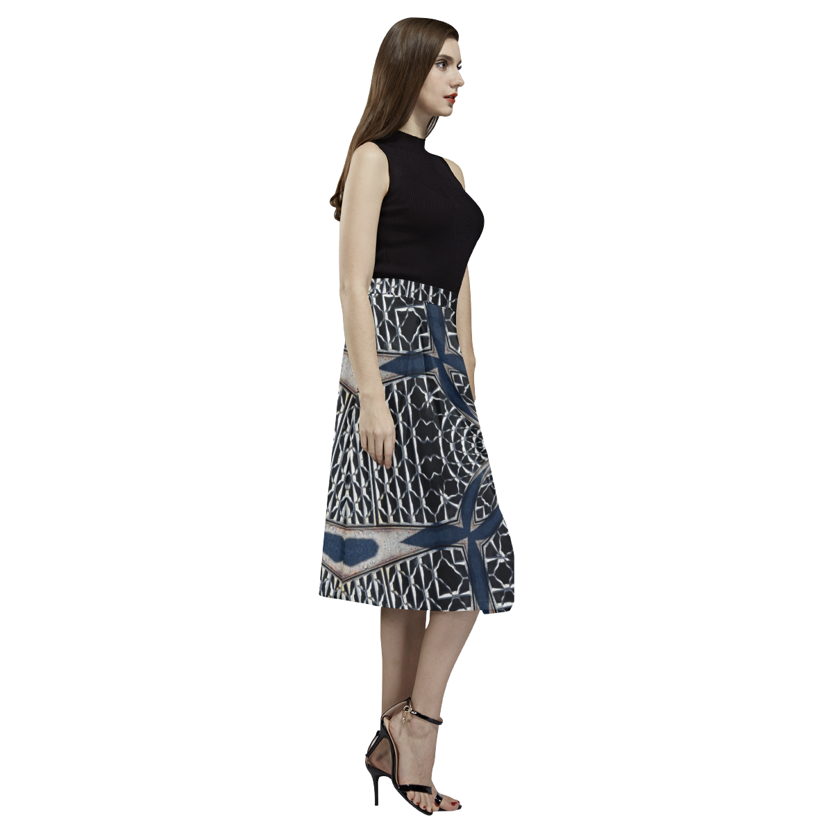 Grate 2 Aoede Crepe Skirt (Model D16)