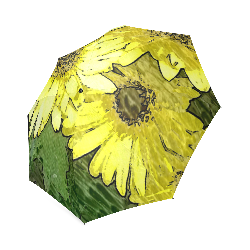 Upsy Daisey Umbrella Foldable Umbrella (Model U01)