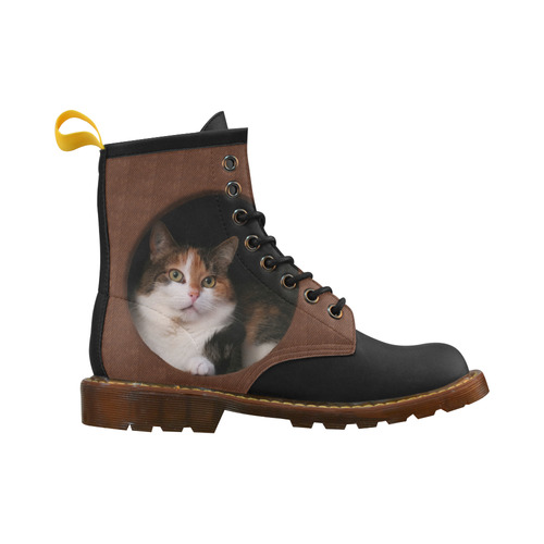 The Kitty In The Hole High Grade PU Leather Martin Boots For Women Model 402H