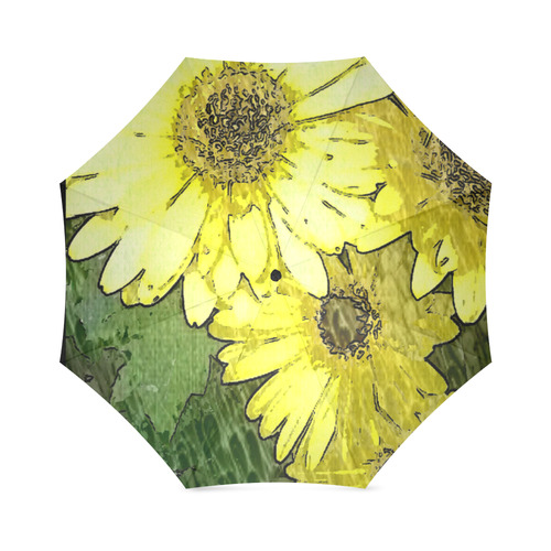 Upsy Daisey Umbrella Foldable Umbrella (Model U01)